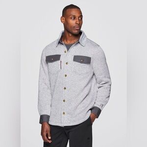 Avalanche Kilkenny Sherpa Lined Shirt Jacket size Large